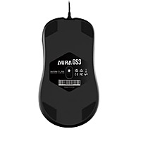 Gamdias Aura GS3 Gaming Mouse – 3600 DPI  6 Keys  RGB Lighting  Blac