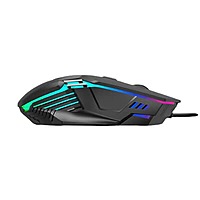 Gamdias Aura GS4 Gaming Mouse – 3600 DPI | 6 Keys | RGB Lighting | Black