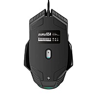 Gamdias Aura GS4 Gaming Mouse – 3600 DPI | 6 Keys | RGB Lighting | Black