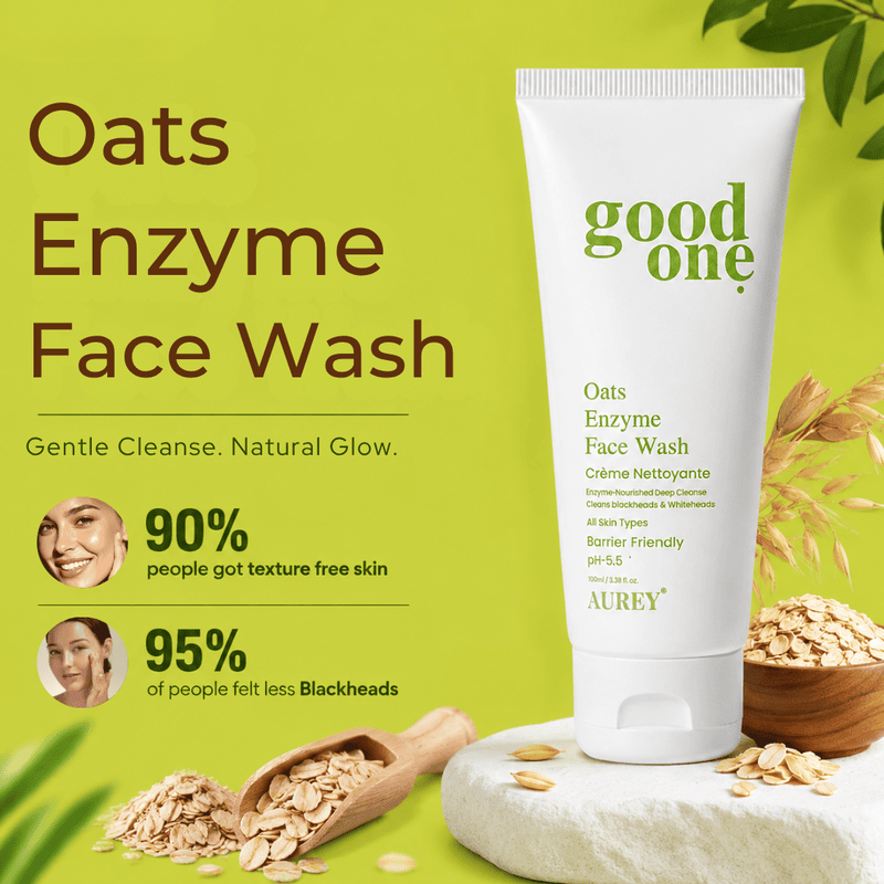 Aurey Oats Enzyme Face Wash – Your 60-Second Everyday Facial