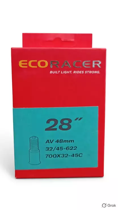 ECO RACER 28″ 700X32-45C AV 48MM (SCHRADER)