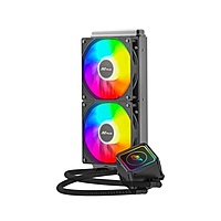 Ant Esports AV240 RGB Liquid CPU Cooler – 240mm AIO | Dual 120mm Fans | LGA1851 & AM5