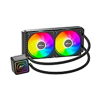 Ant Esports AV240 RGB Liquid CPU Cooler – 240mm AIO | Dual 120mm Fans | LGA1851 & AM5