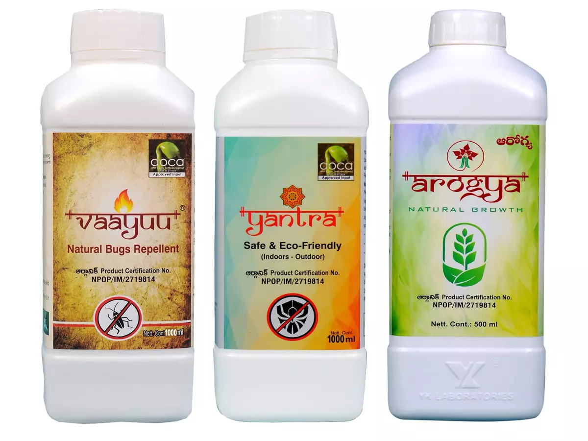Pest Special + Flower Setting & Healthy Growth - Vaayu Yantra Arogya (1L+1L+500ml)