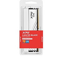 ADATA XPG Lancer Blade White 16GB 5600MHz DDR5 RAM – CL46 | UDIMM | Intel XMP & AMD EXPO