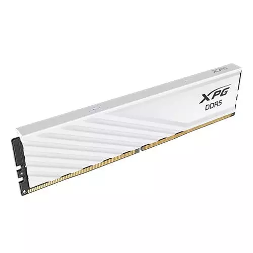 ADATA XPG Lancer Blade White 16GB 6000MHz DDR5 RAM – CL34 | UDIMM | Intel XMP & AMD EXPO