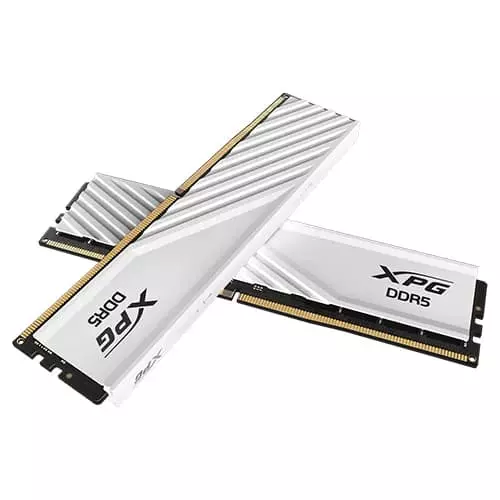 ADATA XPG Lancer Blade White 32GB DDR5 6000MHz RAM – CL36 | 16GB×2 UDIMM