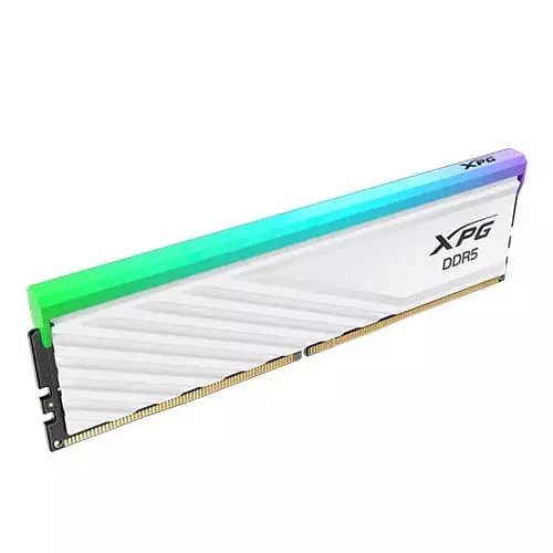 ADATA XPG Lancer Blade RGB White 16GB 6000MHz DDR5 RAM – CL36 | UDIMM | Intel XMP & AMD EXPO