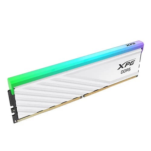 ADATA XPG Lancer Blade RGB White 16GB 6000MHz DDR5 RAM – CL36 | UDIMM | Intel XMP & AMD EXPO