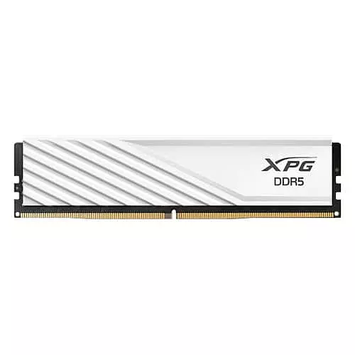 ADATA XPG Lancer Blade White 16GB 6000MHz DDR5 RAM – CL48 | UDIMM | Intel XMP & AMD EXPO
