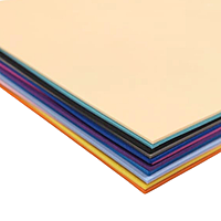Pack of 10 A4 Light Blue Coloured EVA Foam Sheets