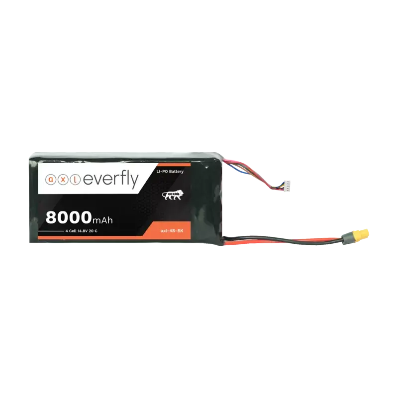 axl everfly 8000mAh 4S (14.8V) LiPo battery