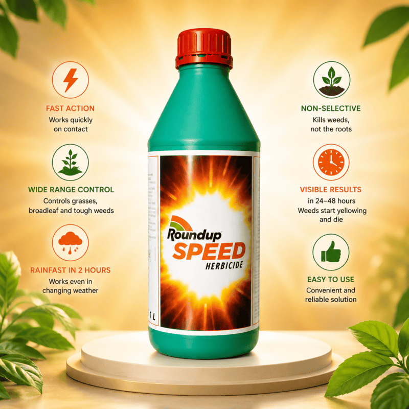 Bayer Roundup® SPEED Herbicide – Glyphosate 54% SL | Vetrivel Agro Services