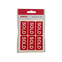 Pack of 42 SOLD Self Adhesive Labels 25x50mm