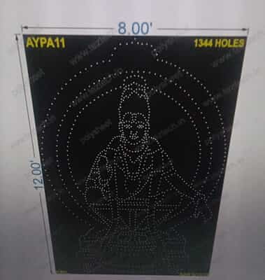 AYPA11 AYYAPPA 12X8 FEET 1344 HOLES (4 PARTS and also 3part )