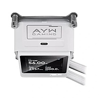 ASUS AYW Gaming LC 360 ARGB LCD White – 360mm AIO CPU Liquid Cooler