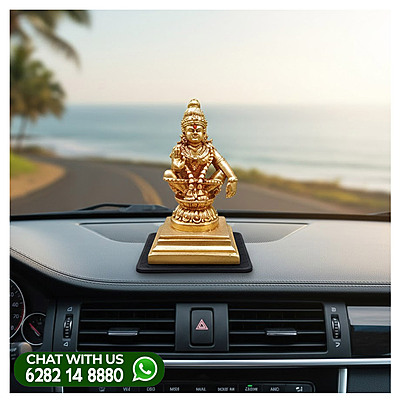 Ayyappan Statue for car Dashboard