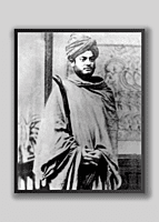Swami Vivekananda possibly at Hyderabad, 1892 or early 1893 - Photo