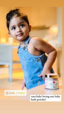 Baby bath powder Baby bath powder