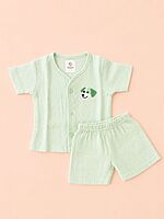 Muslin Co-Ord Set - Playful Pup Muslin Co-Ord Set - Playful Pup