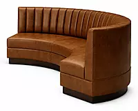 Bowen Round Restaurant Seating Booth