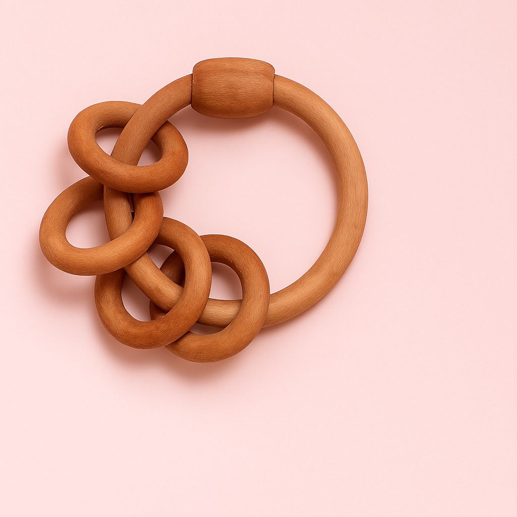 Neem Ring Rattle with Rings Neem Ring Rattle with Rings