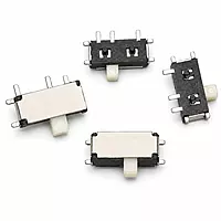 Slide Switch SMD Horizontal - 3 pins - 1 circuits - 2 positions