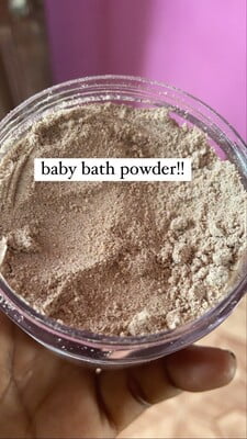 Baby bath powder Baby bath powder