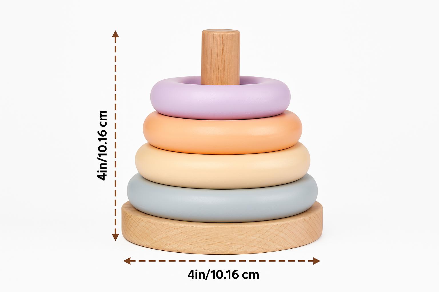 Wooden Stacking Rings
