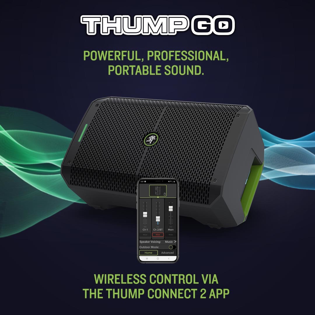 Thump GO 8" Portable Battery-Powered Loudspeaker