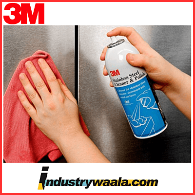 3M Stainless Steel Cleaner & Polish Spray-283Gm