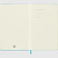 Moleskine Classic Hard Cover Notebook - Reef Blue - A5 - Plain