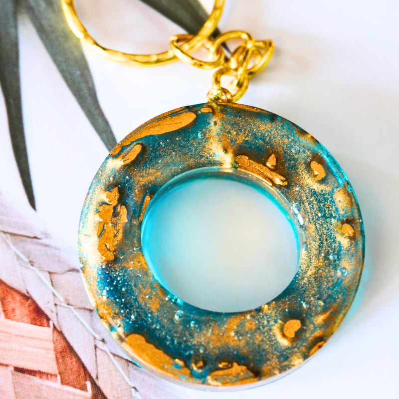 'O'O GOLD SWIRL LETTER KEYCHAIN(LKB00049) 'O'O GOLD SWIRL LETTER KEYCHAIN(LKB00049)