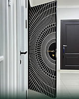 Stunning 2D HDHMR Door with Geometric Deco Paint Design