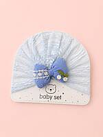 Luxe Lace Baby Turban Baby Cap