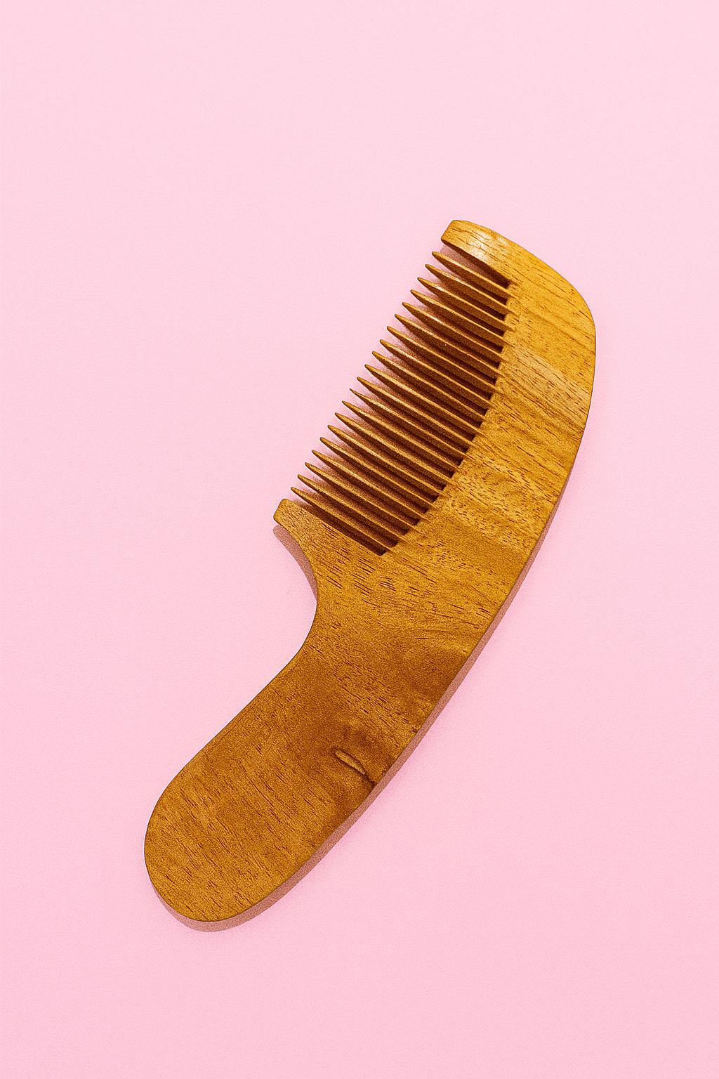 Kacchi Neem Handle Comb for Kids