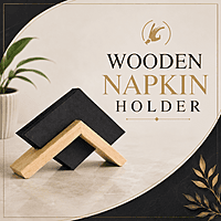 Wooden Napkin Holder