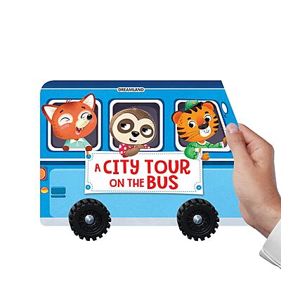 City Tour on the Bus – Fun Wheel Board Book City Tour on the Bus – Fun Wheel Board Book