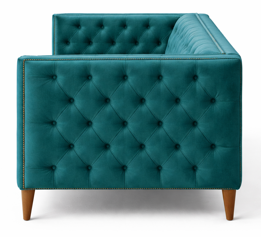 Pierre Chesterfield Three Seater Sofa