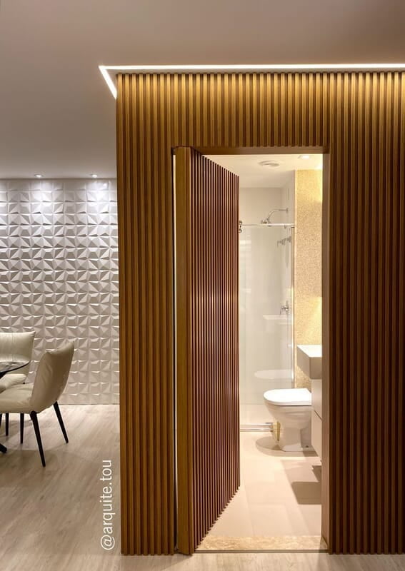 Modern Elegance: HDHMR Louvered Door with Stylish Deco Paint Modern Elegance: HDHMR Louvered Door with Stylish Deco Paint