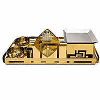 SNACK WARMER SINGLE GOLD WP