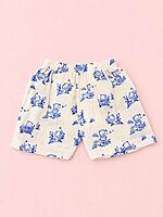 Muslin Unisex Baby Shorts – Assorted Prints | 0–24 Months | Pack of 2