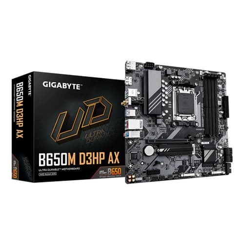 Gigabyte B650M D3HP AX WiFi Motherboard – AM5 | DDR5 | WiFi 6E | Micro-ATX