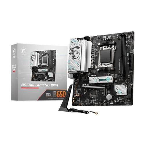 MSI B650M Gaming WIFI M-ATX Motherboard – AM5 | DDR5 Support | 96GB Max Memory