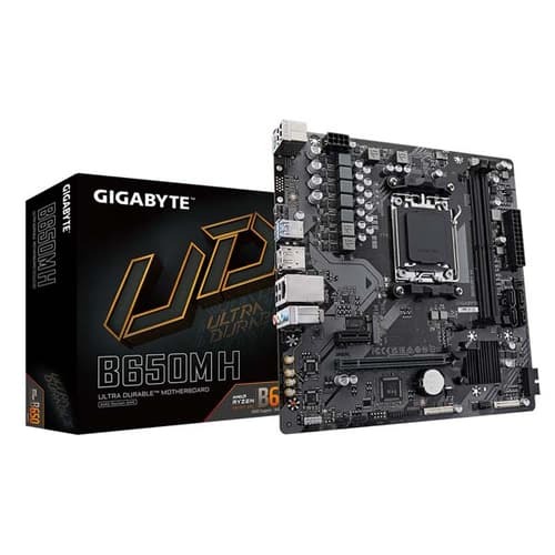 Gigabyte B650M H Micro-ATX Motherboard – AM5 Socket | DDR5 | PCIe 4.0 | 128GB Memory Support