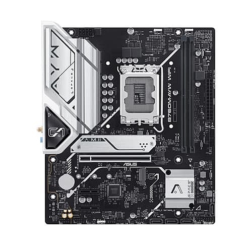 ASUS B760M-AYW WiFi DDR5 Motherboard – LGA1700 | Micro-ATX | Intel 14th Gen Ready