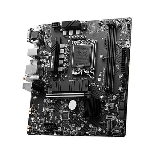 MSI B760M Bomber WiFi 6E Motherboard – LGA1700 | DDR5 | Micro-ATX
