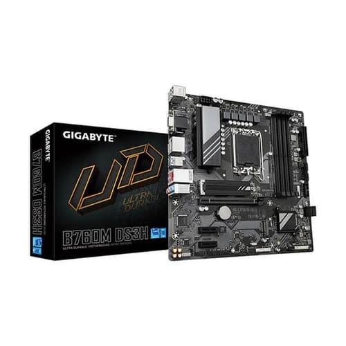GIGABYTE B760M DS3H DDR5 Motherboard – LGA1700 | DDR5 | Micro-ATX