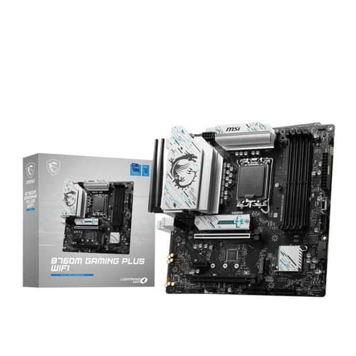 MSI B760M Gaming Plus WiFi 6E DDR5 Motherboard – LGA1700 | Micro-ATX