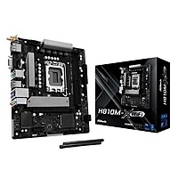 ASRock H810M-X WiFi M-ATX Motherboard – LGA1851 | DDR5 Support | WiFi & Bluetooth